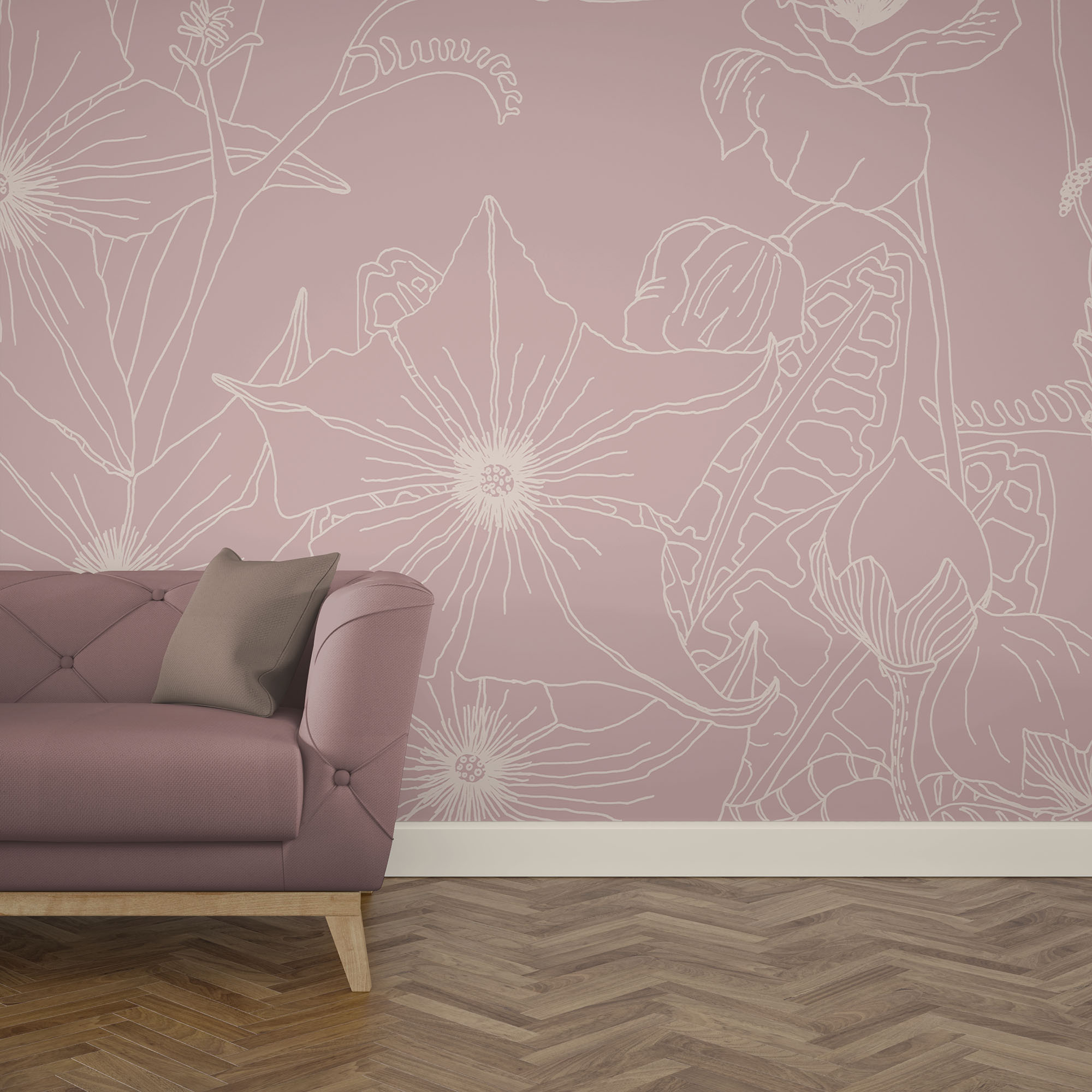 Bekijk ons designbehang voor de slaapkamer
