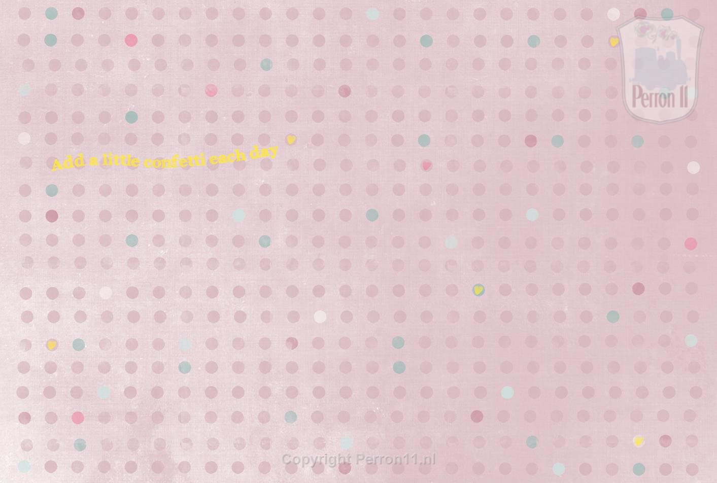 tiener meisjes behang fotobehang dots roze