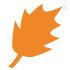 oranje blad