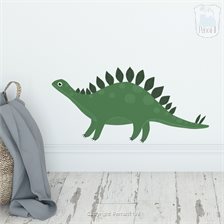 beproeving pijn solidariteit Muursticker dinosaurus Stegosaurus