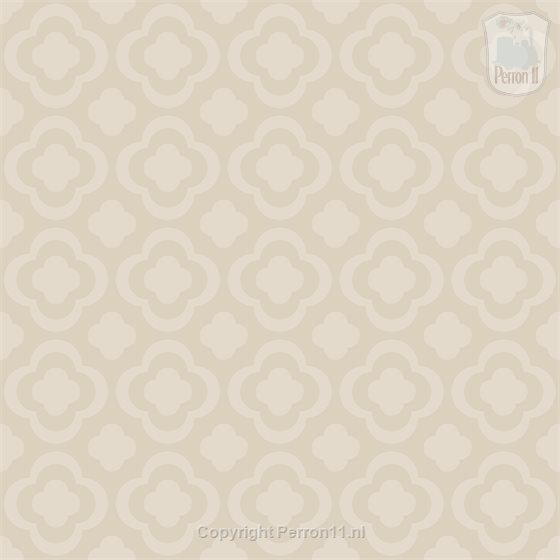 Retro behang bloemetjes flower power kinderkamer