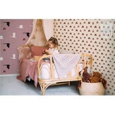 Behang en kinderbehang met dieren en sterren voor de kinderkamer.