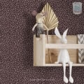 Behang, kinderbehang met muis en konijn decoratie.