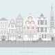 Behang met Amsterdamse grachten en Westertoren, kinderbehang voor de kinderkamer.