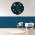 Behang met ruimtevaartthema voor kinderbehang.