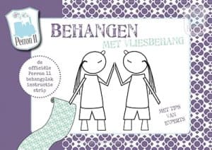 Behanginstructie stripboekje - zo behang je met vliesbehang
