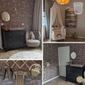 Behang met dierenmotief voor kinderbehang.
