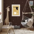 Behang, kinderbehang met zonnetjes en dieren, kinderkamer decor.
