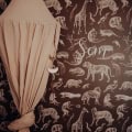 Behang met jungle dieren, kinderbehang voor kinderkamer.