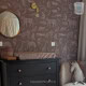 Behang met wilde dieren, kinderbehang, safari thema.