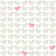 Behang met witte en roze vogels, kinderbehang.