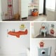 Behang en kinderbehang met monster- en dierenthema voor kinderkamer.