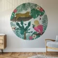 Behang met jungle en dieren voor kinderbehang.