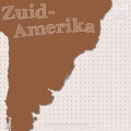 Behang, kinderbehang van Zuid-Amerika.